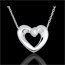 On-line Verk�ufe Collier Bezauberndes Herz in Wei�gold