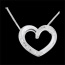 kaufen Collier Liebe in Wei�gold
