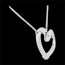 Verkauf Collier Liebe in Wei�gold