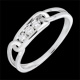 Geschenk Frauen diamant ring force weissgold