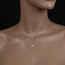 on-line kaufen Collier Schwebendes Herz in Wei�gold