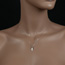 Juwelier Collier Weisheit in Wei�gold