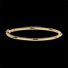 Geschenk Frau Klassischer Armreif aus Gelbgold, 3mm