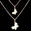 Geschenk Frau Mein kleiner Schmetterling - Gr��e f�r Erwachsene - Gelbgold