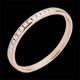 Gold Schmucke Trauring Rotgold Diamant