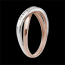 Gold Schmucke Ring Rot- und Wei�gold mit Diamanten