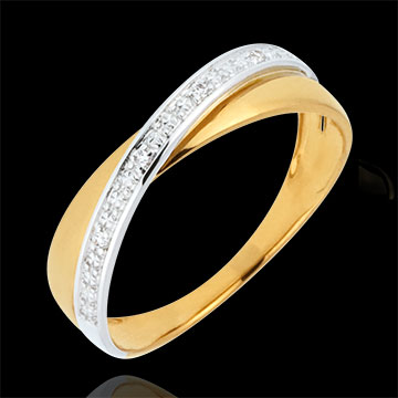 Geschenk Ring Seilt�nzerin Bicolor