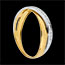 Geschenk Frauen Ring Seilt�nzerin Bicolor