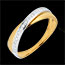 Juwelieren Ring Seilt�nzerin Bicolor