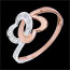 On-line Verk�ufe Ring Verbundenheit Zweier Herzen Bicolor