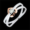 on-line kaufen Ring Schwingendes Herz
