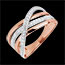 Verk�ufe Ring Elite in Wei�- und Rotgold