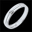 Hochzeit Traurring Triya in Wei�gold