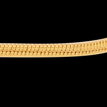 Geschenk Frau Schlangekette in Gelbgold