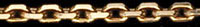 Erbsenkette Gelbgold stark 42 cm