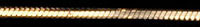 Schlangenkette Gelbgold 42 cm 375 Gold