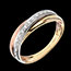 on-line Kauf Ring Trifolie - 13 Diamanten