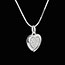 Schmuck Diamantanh�nger Sweet Heart Blanc - 18 Diamanten