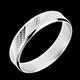 Frau ring loft aus weissgold