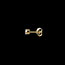 Gold Schmuck Diamantohrringe Joya in Gelbgold