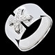 On-line Verk�ufe ring haute couture in weissgold