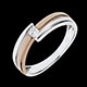 Geschenk Frau ring salome in rotgold