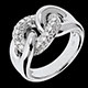 Juwelieren ring lien infini in weissgold