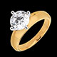 on-line Kauf solitarring daphnee gelbgold