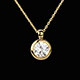 Juwelieren solitar anhanger poupee in gelbgold