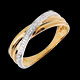 Verkauf ring volute gelbgold diamanten