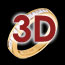 on-line kaufen Trauring semi pav� in Gelbgold - 0.5 Karat