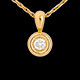 Gold Schmuck anhanger calice in gelbgold