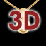 Gold Schmuck Diamant Anh�nger Calice in Gelbgold - 0.23 Karat