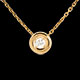 Geschenk Frauen collier calice gelbgold