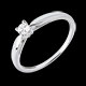 Gold Schmucke zarter solitar weissgold