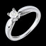 Geschenke Zarter Solit�r in Weissgold - 0.3 Karat