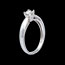 Juwelier Zarter Solit�r in Weissgold - 0.3 Karat