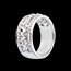 Geschenke Frauen Ring Kaiserin in Weissgold - 0.9 Karat
