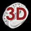 Schmuck Ring Kaiserin in Weissgold - 0.9 Karat