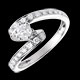 on-line Kauf solitar reverence weissgold 057 karat 19 diamanten