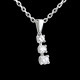 Gold Schmuck anhanger maiglockchen weissgold 026 karat