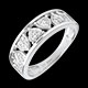 On-line Verfkauf ring herzdame weissgold