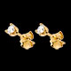 Gold Schmucke diamantohrstecker gelbgold 03 karat