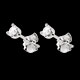 Geschenke Frauen diamantohrstecker weissgold 03 karat