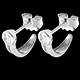On-line Verk�ufe ohrstecker karabiner weissgold 025 karat