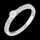 on-line kaufen solitar runder diamant pave weissgold 033 karat