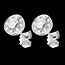 Geschenk Frauen Ohrstecker bouton in Weissgold - 0.25 Karat