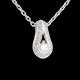 Geschenk anhanger wassermann pave in weissgold 22 karat