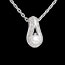 Collier Wassermann pav� in Weissgold - 0.22 Karat