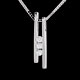 on-line kaufen collier stimmgabel trilogie in weissgold diamanten